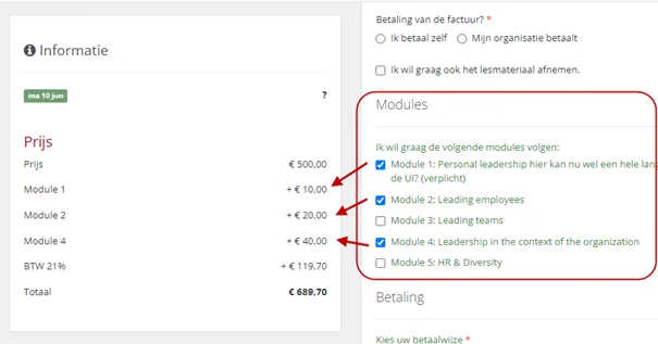 Vastgestelde modules op aanmeldformulier Carta Online.png