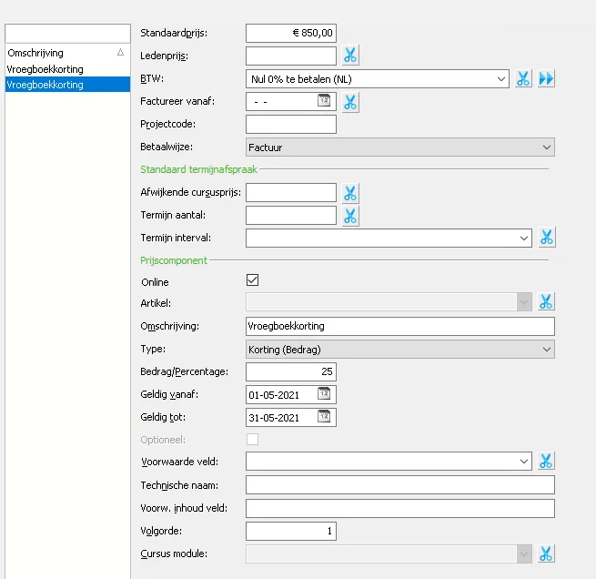 Vroegboekkorting-vastgelegd-in-Carta-backoffice-bij-de-cursus.png Vroegboekkorting vastgelegd in Carta backoffice bij de cursus.png 1